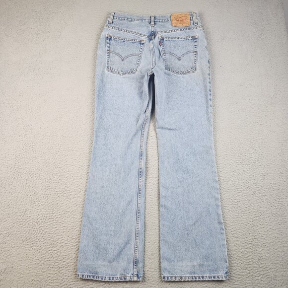 Levi's Denim - Vintage Levis 517 Jeans Womens 11 JR Fits 30x30 Slim Boot Cut Mid Rise Denim 90s